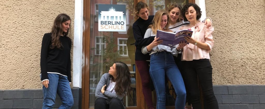 German Classes from 192 € per month. Study at Berlino Schule. Our courses starting at the end of June 2019